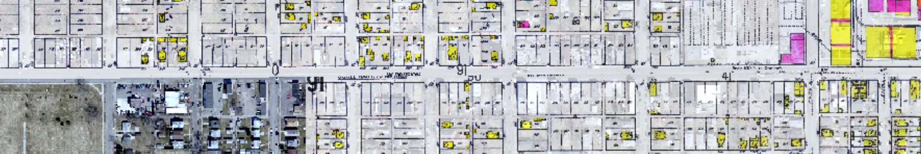 1917 map of Western Avenue.