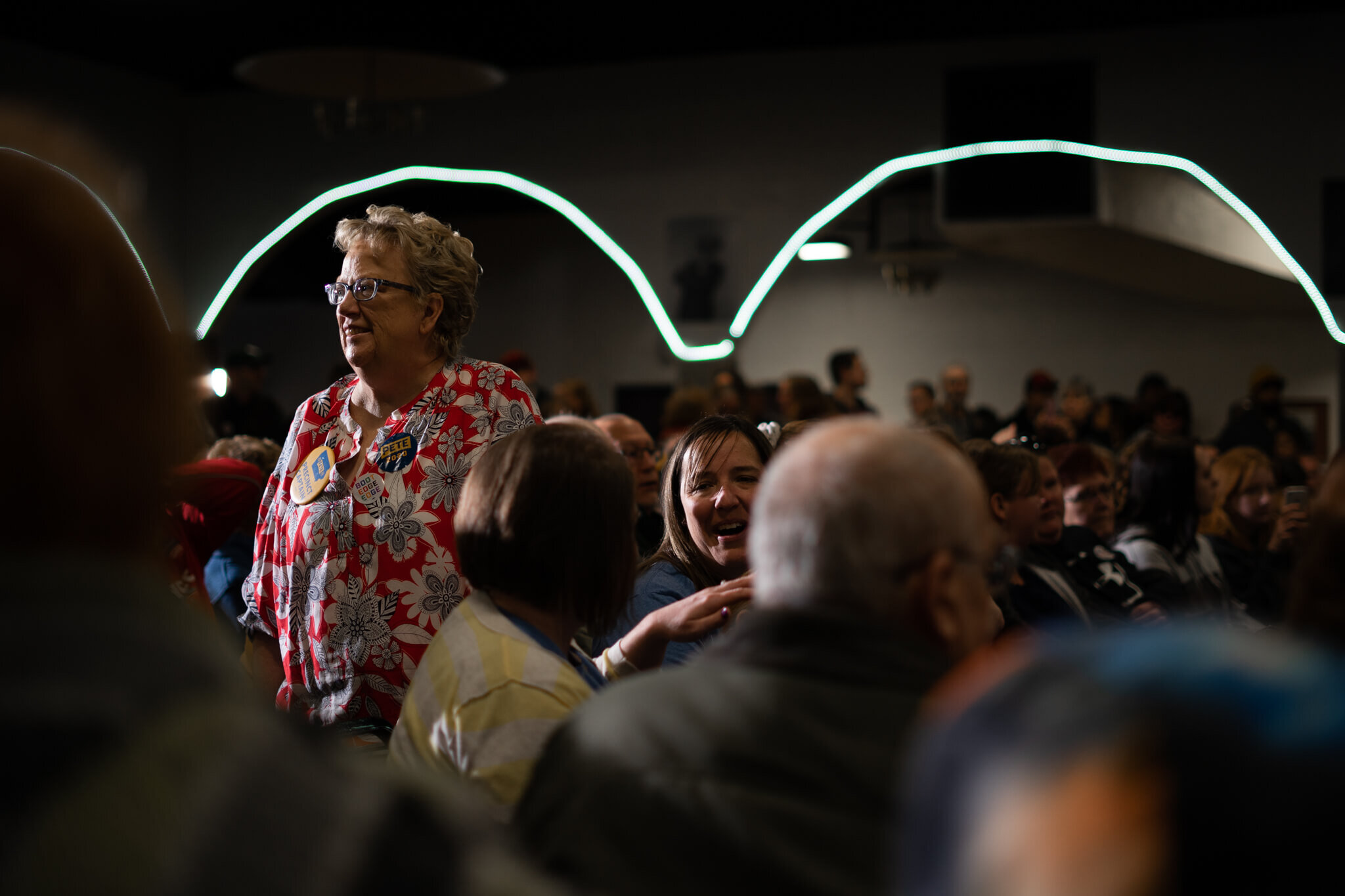 A caucus precinct captain and Mayor Pete supporter.