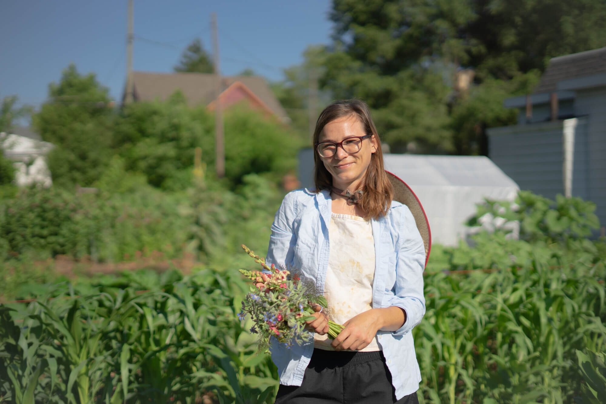 Hello From Golden Hour Flower Farm