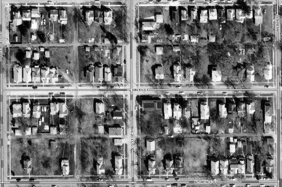 Four blocks in the Near Westside, 1998