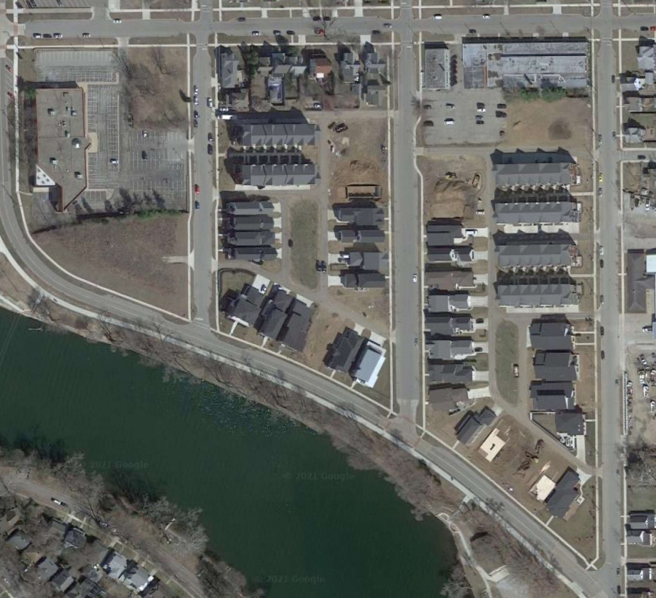 Residential growth in the urban core of South Bend in the East Bank neighborhood.&nbsp;